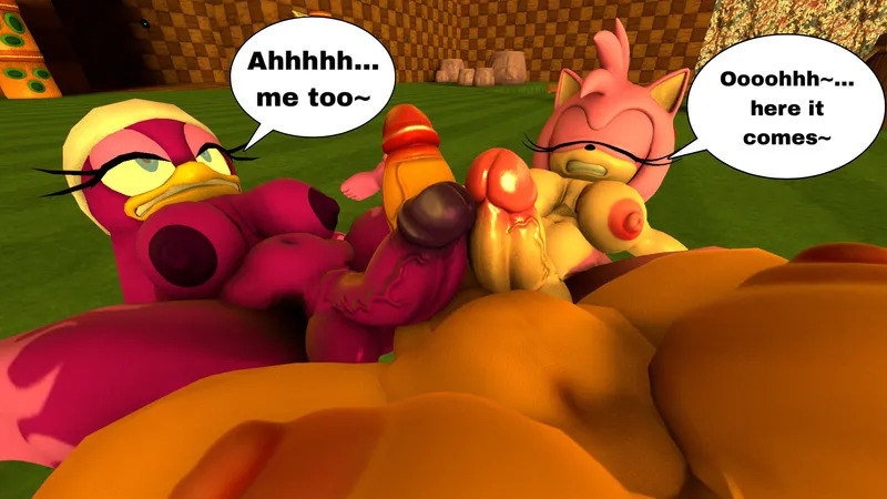 Amy Rose (Sega) Rule 34 Image