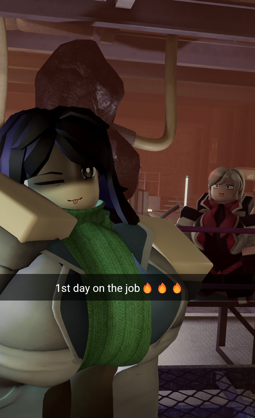 2girls, 3d, big breasts, breasts, clothed, dr. malory (tdx), dr. xenon (tdx), roblox, roblox game, robloxian, tagme, tower defense x, v1ctorr34