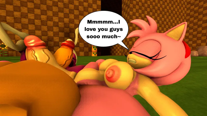 Amy Rose (Sega) Rule 34 Image