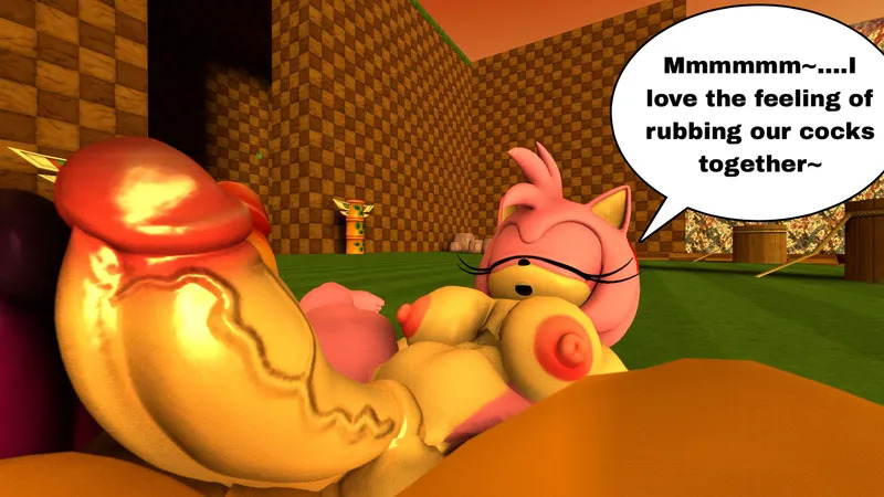 Amy Rose (Sega) Rule 34 Image