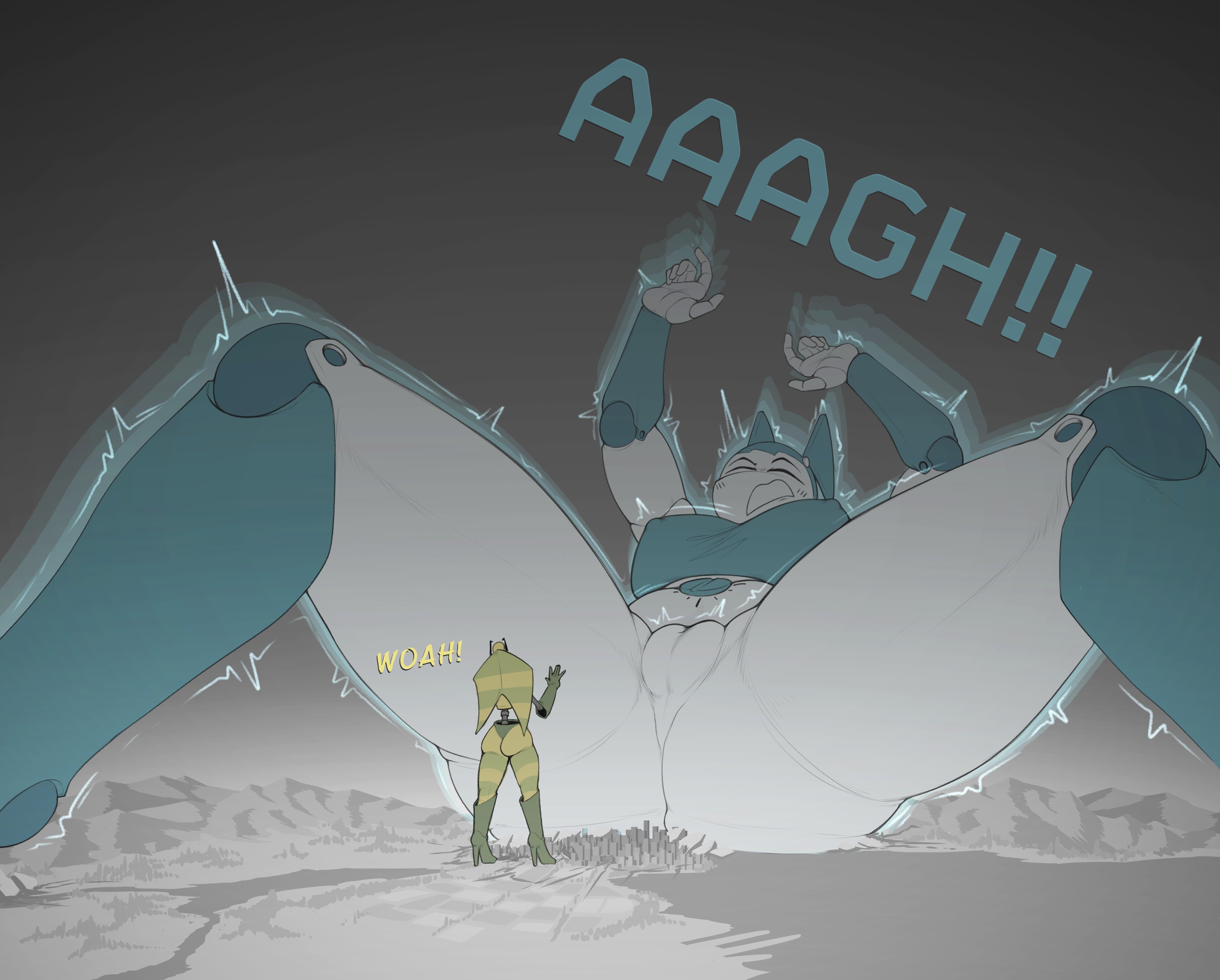 2girls, ass crush, big d0rk, city, city destruction, destruction, expansion, expansion sequence, giantess, giantess growth, giga giantess, growth, huge breasts, huge thighs, jenny wakeman, macro, macro female, moaning, moaning in pleasure, my life as a teenage robot, pussy visible through clothes, robot, robot girl, terra macro, thigh expansion, thighs bigger than head, vagina visible through clothing, vexus, xj-9