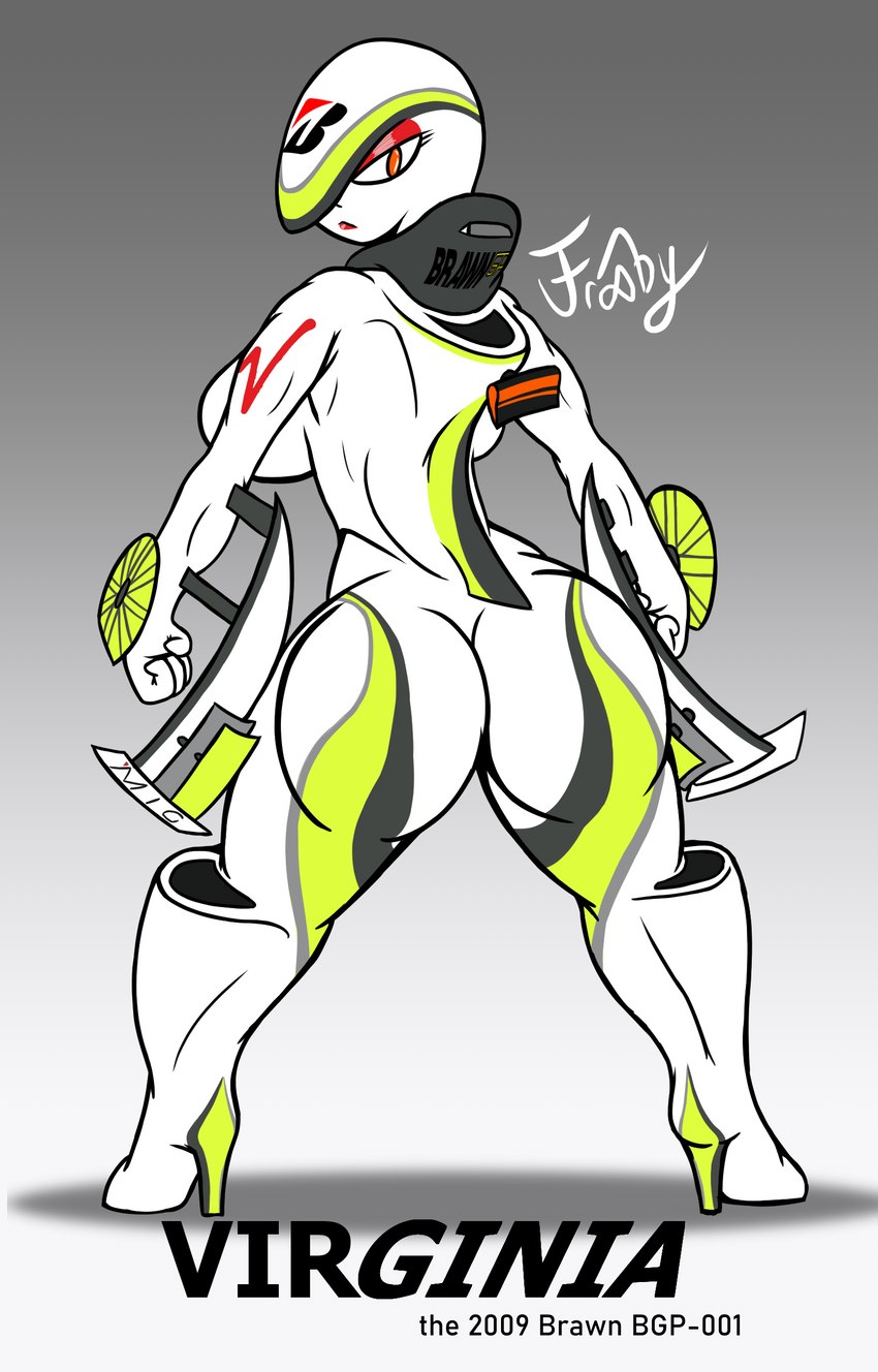 big_ass big_breasts brawn_bgp_001 brawn_gp_(formula_one) female formula_1 formula_one frooby huge_ass living_machine machine robot_humanoid tagme wide_hips