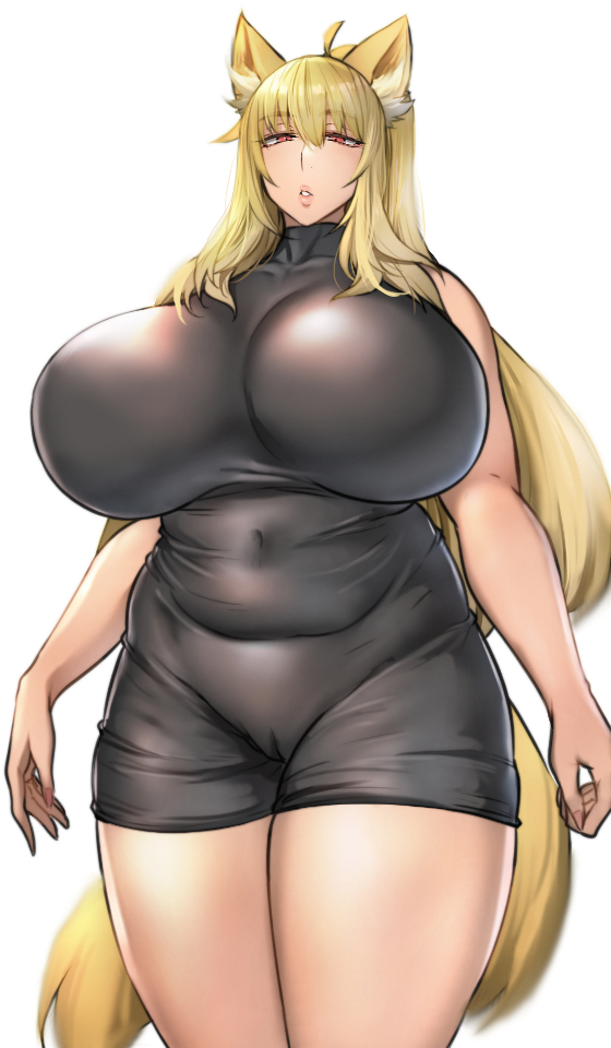 1girls 5_fingers ahoge animal_humanoid big_breasts black_clothing black_dress blonde_hair breasts cameltoe canid canid_humanoid canine canine_humanoid clothed clothing curvy_figure digital_media_(artwork) dress female fingers fox_humanoid front_view fully_clothed fur glistening glistening_body glistening_breasts glistening_clothing glistening_skin golden_fox_(pepe_(jonasan)) hair half-closed_eyes huge_breasts humanoid humanoid_hands inner_ear_fluff lips long_hair looking_at_viewer mammal mammal_humanoid mature_female mature_humanoid monotone_body monotone_ears monotone_fur monotone_hair monotone_tail narrowed_eyes navel navel_outline original pepe_(jonasan) portrait red_eyes simple_background slightly_chubby solo standing thick_thighs three-quarter_portrait tight_clothing tight_dress tight_fit tuft voluptuous white_background white_inner_ear_fluff yellow_body yellow_ears yellow_fur yellow_inner_ear yellow_tail