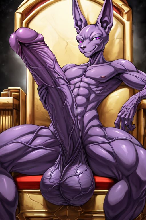 abs ai_generated anthro balls beerus big_balls big_penis cat_humanoid cock cocky69 dragon_ball_super erect_penis erection excessive_size god_of_destruction hard_cock hyper_penis long_penis male_only muscles muscular muscular_anthro muscular_male pecs pectorals penis purple_skin testicles veins veiny veiny_arms veiny_legs veiny_penis veiny_testicles