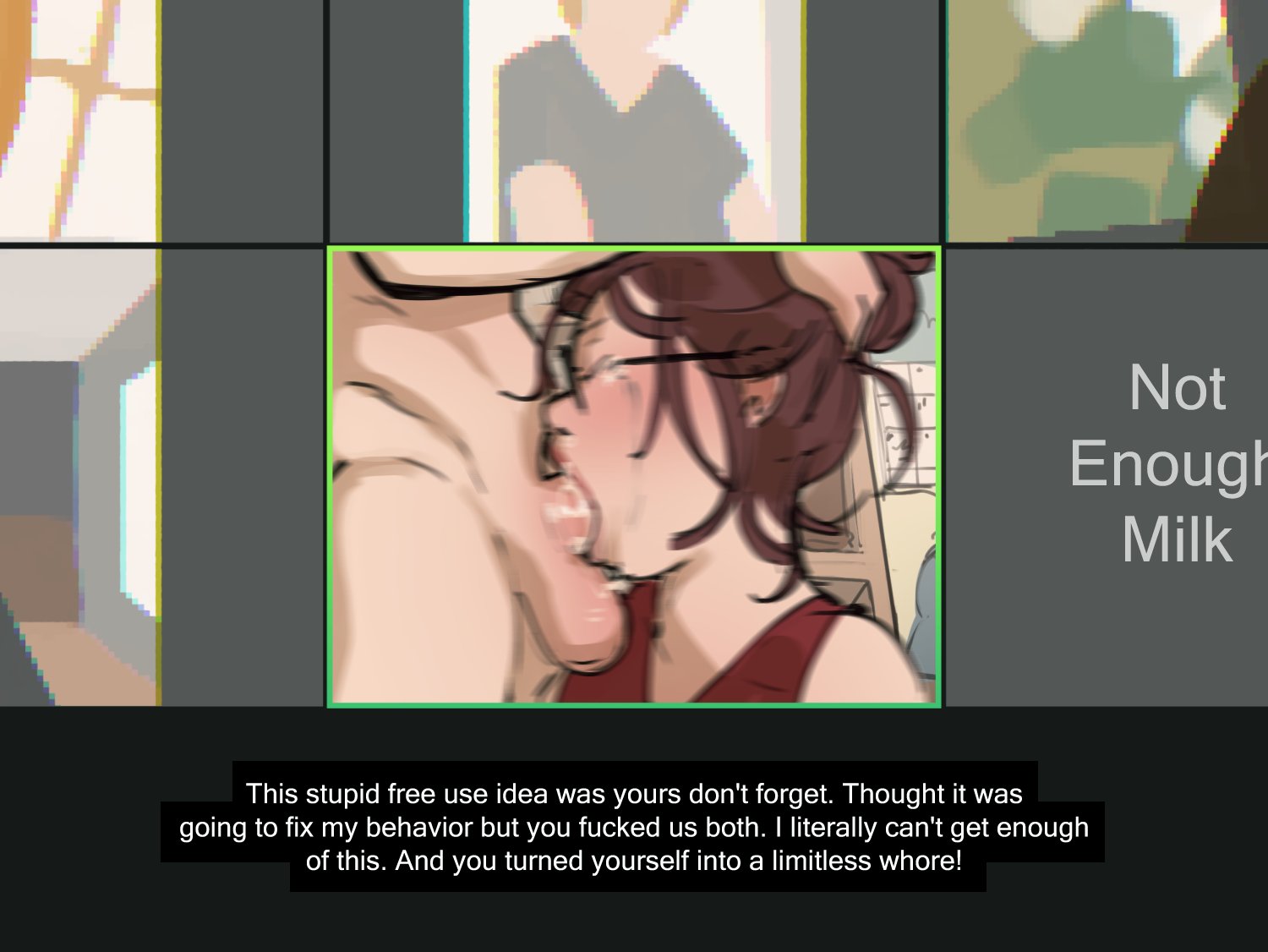 blowjob, female, free use, incest, male, meeting, mother, mother and son, not enough milk (artist), older female and younger male, videos
