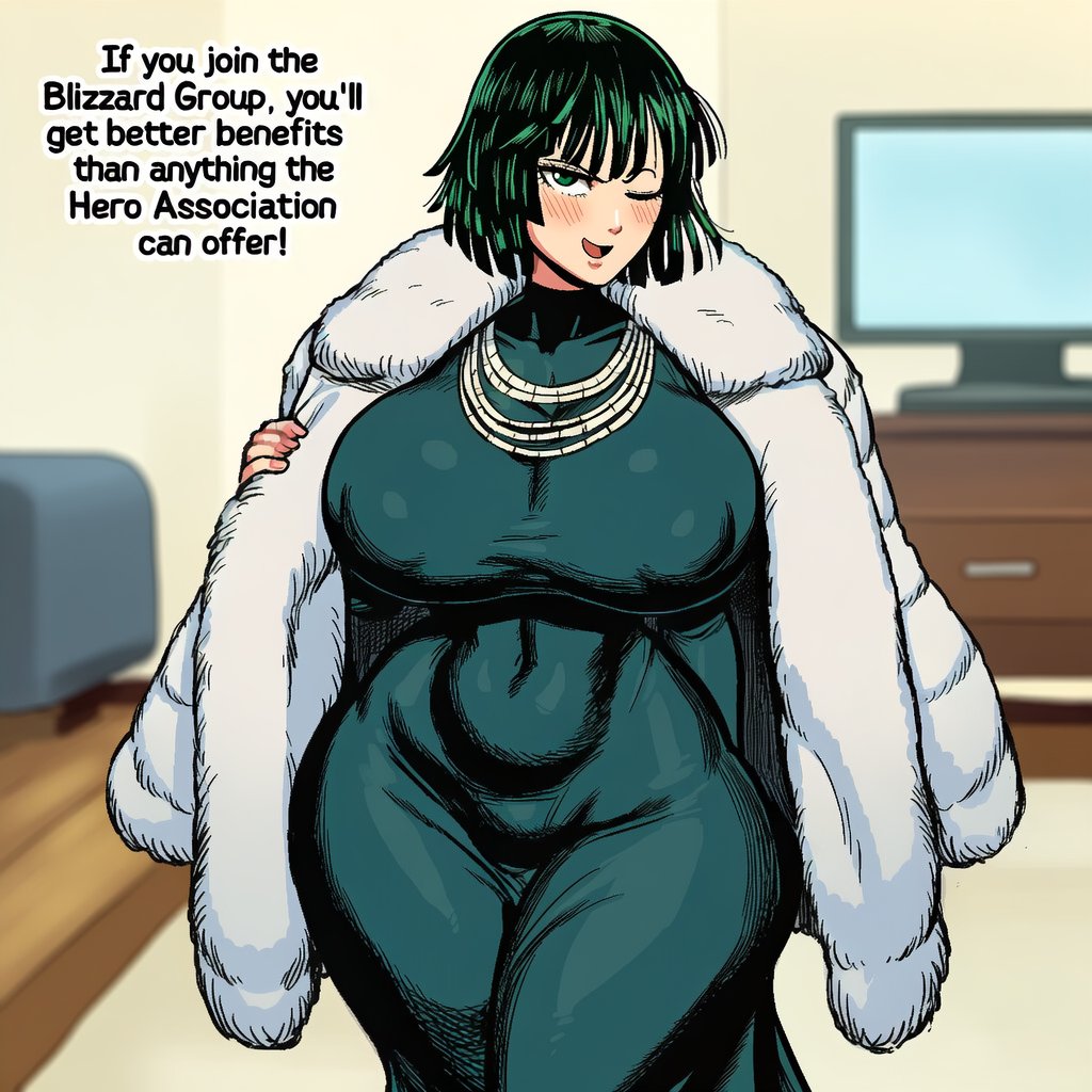 1girls, 2d, absurd res, ai generated, alluring, alternate ass size, alternate body size, alternate body type, alternate breast size, alternate thighs size, anime style, ass, assertive female, beautiful, beautiful females, beautiful women, big breasts, big hips, big thighs, biped, black hair, blush, body made for cock, bottom heavy, bottomheavy, breasts, busty, cleavage, coat, collared dress, curvaceous, curvaceous body, curvaceous female, curvaceous figure, curves, curvy, curvy body, curvy female, curvy figure, curvy hips, dark green hair, detailed, detailed image, dress, dummythicc, english text, excited, excited female, excited for sex, eye contact, fat thighs, feet out of frame, female, female focus, feminine, feminine body, focus on thighs, front view, fubuki (one-punch man), fully clothed, fur coat, giant breasts, giant butt, giant thighs, green dress, green eyes, half-closed eyes, heart, heavenly body, heavenly thighs, hi res, high quality, high resolution, highres, hips wider than shoulders, huge breasts, huge hips, indoors, inviting, inviting to sex, jacket, jacket on shoulders, jewelry, large breasts, large thighs, light, light skin, light-skinned female, lips, long hair, long sleeves, looking at viewer, loving smile, majestic, male, manga style, mature, mature female, mature woman, mommy, necklace, neutral expression, one-punch man, open mouth, orangustrange, pearl necklace, penis, perfect body, presenting, presenting body, presenting breasts, pretty face, seductive, seductive ass, seductive body, seductive eyes, seductive look, seductive pose, seductive smile, seductive stare, sexy, sexy body, sexy female, sexy figure, sexy pose, shiny, short hair, slutty body, slutty female, slutty tone, smile, smiling at viewer, smooth, smooth ass, smooth butt, smooth skin, smooth thighs, soft ass, soft breasts, soft face, soft smile, soft thighs, solo, solo female, solo focus, standing, taut clothes, taut dress, tease, teasing, teasing viewer, text, thicc, thicc thighs, thick, thick body, thick butt, thick figure, thick legs, thick thighs, thighs focus, thunder thighs, venus body, very detailed, voluptous, voluptuous, voluptuous body, voluptuous female, wide hips, window