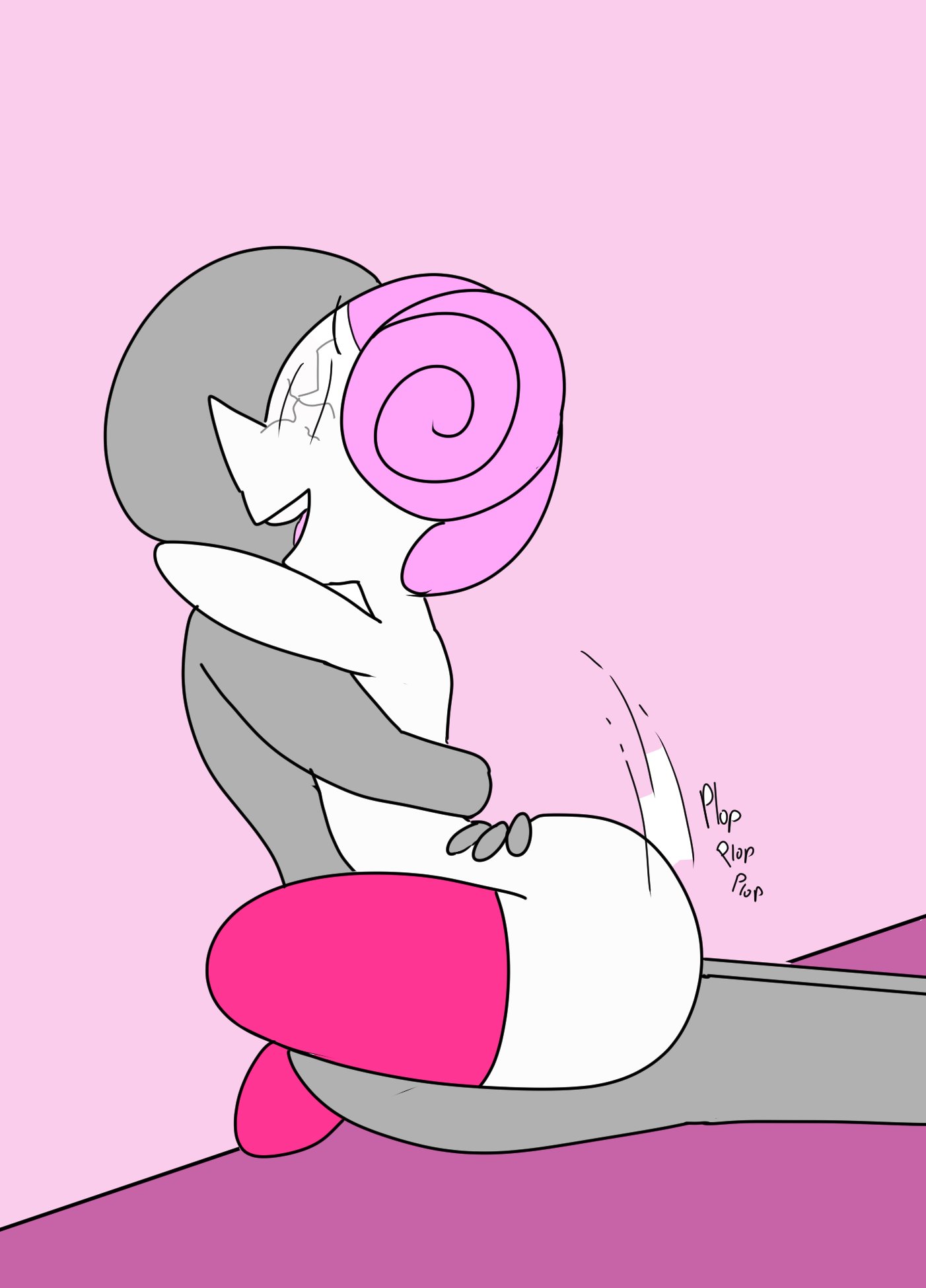 faceless male, female, hugging, hugging to present ass, male, muffintop, on lap, pink hair, pink pearl (steven universe), pink skin, pussy, sex, steven universe, tagme, vaginal penetration, vaginal sex