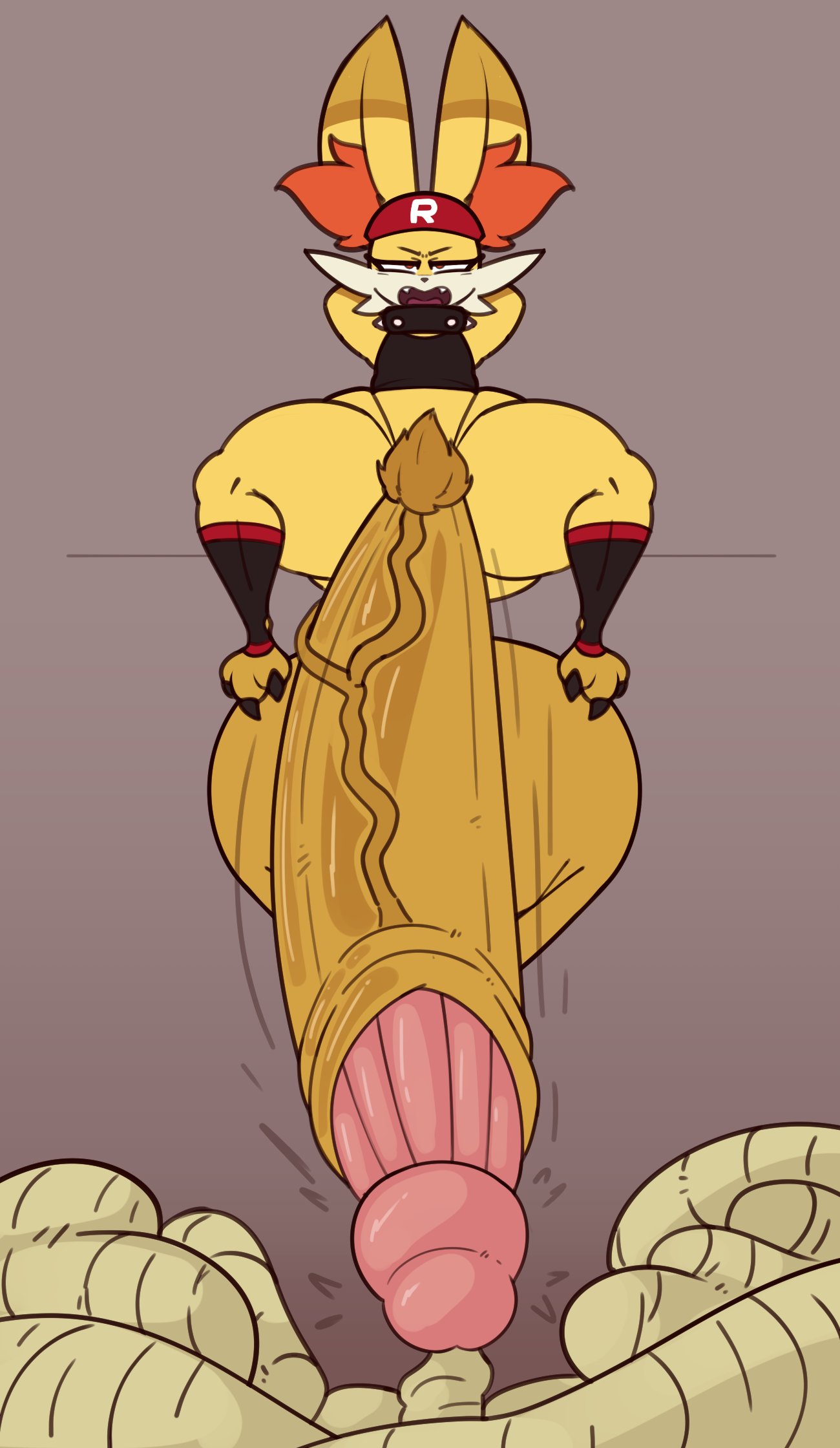 1boy, balls, ballsack, bushy pubes, cum, cum rope, cumming, disgusting cum, evilfiendish, excessive cum, femboy, fennekin, furry, hung femboy, hung trap, hyper, hyper balls, hyper genitalia, hyper penis, hyper testicles, looking pleasured, male, penis, pokemon, smegma, smegmafied cum, thick cum, thick thighs, thighs, veiny penis, wide hips