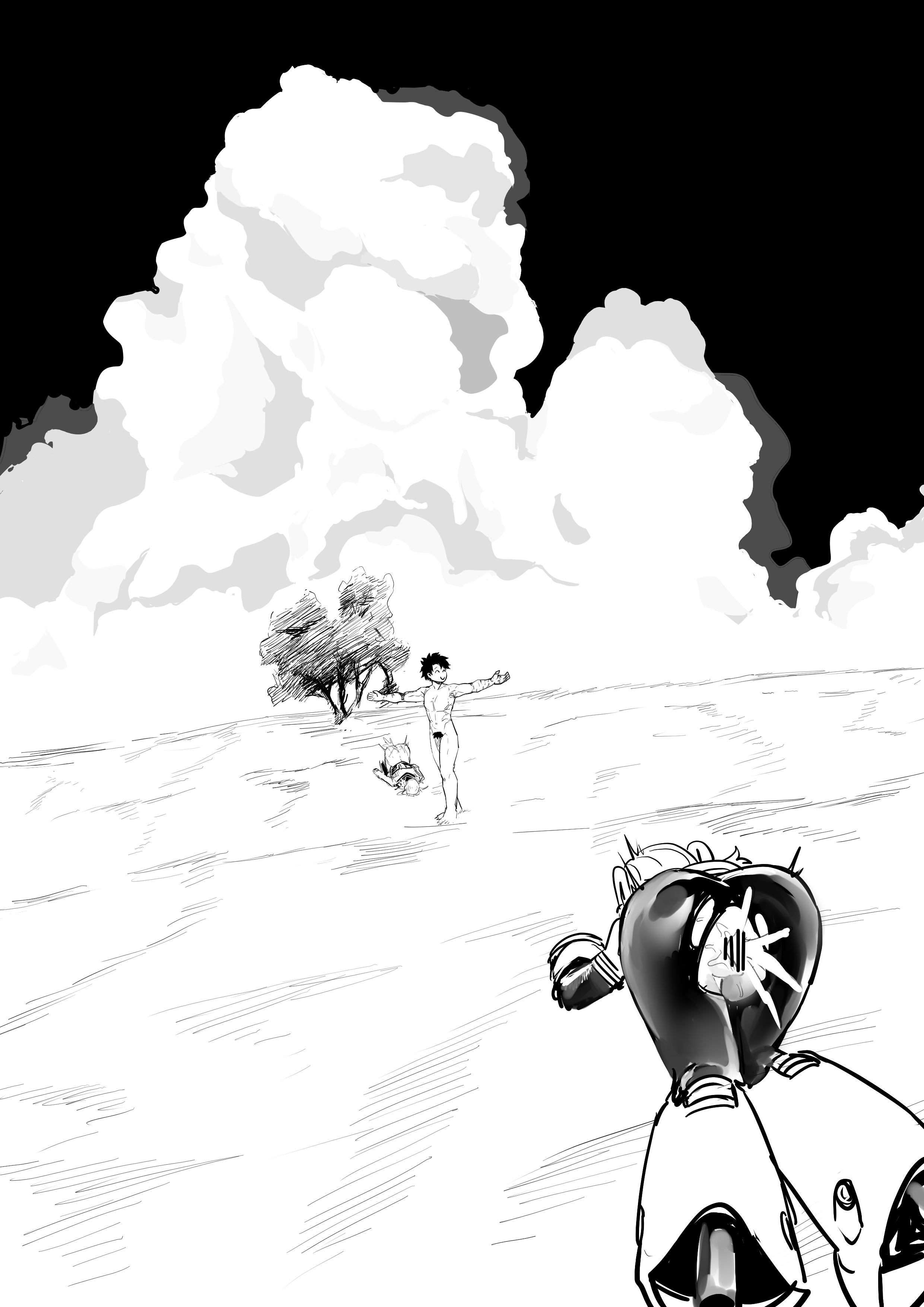 1boy, 2girls, 2girls1boy, after sex, amano44, ass, ass focus, big ass, big penis, boku no hero academia, boku no hero academia (finale), bubble ass, bubble butt, cum, cum in pussy, cum inside, curvy, curvy figure, himiko toga, illustration, izuku midoriya, meme, midoriya izuku, my hero academia, my hero academia (finale), ochako uraraka, penis, post-orgasm, post-timeskip, skirt, threesome, time skip, toga himiko, torn clothes, torn clothing, trio, uraraka ochaco, uraraka ochako, vaginal penetration, vaginal sex, wardrobe malfunction