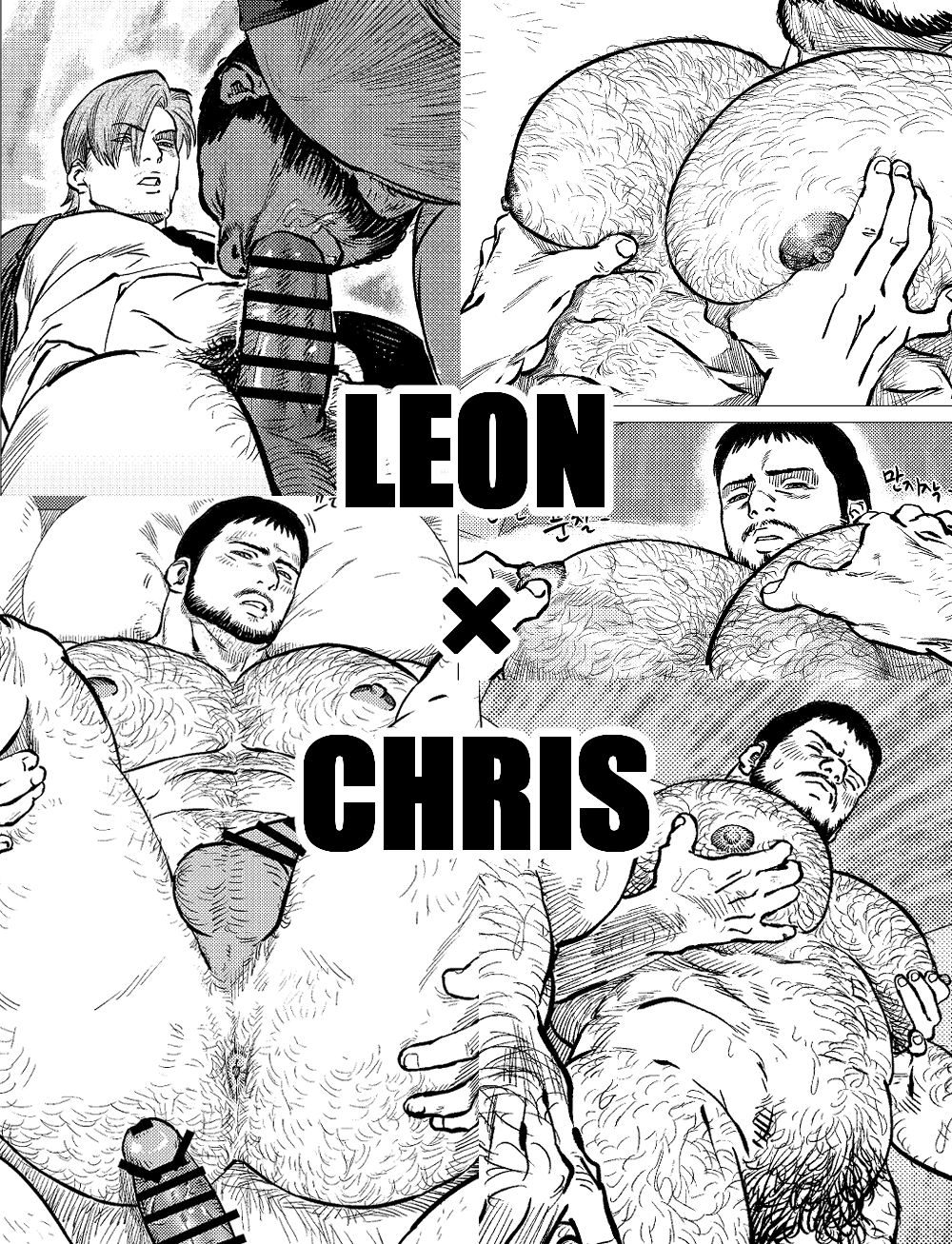 123456dyom, bara, beard, big cock, big dick, big pecs, big penis, blowjob, boner, censored, chest hair, chris redfield, closed eyes, cock, daddy, dick, dilf, erection, fellatio, gay, grabbing pecs, hairy, hairy ass, hairy butt, hairy chest, huge cock, leon scott kennedy, male, male only, muscular, muscular male, oral, penis, pinching nipples, resident evil, spread legs, sucking, sucking penis, thick cock, thick dick, thick penis, veiny, veiny penis