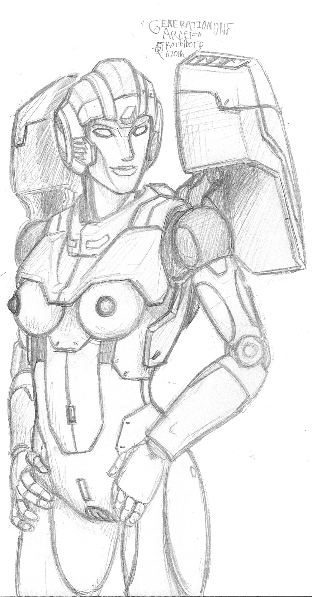 1girls alien alien_girl arcee boobs breasts female female_only korblborp medium_breasts nipples pussy robot robot_girl robot_humanoid solo solo_female tits transformers transformers_g1 uncolored vagina