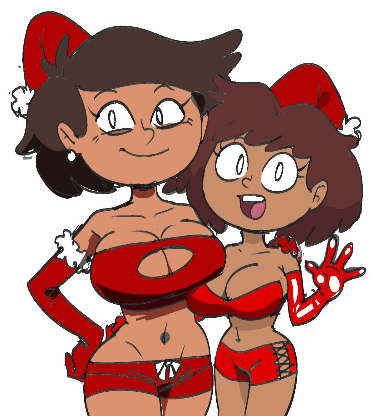 2020s 2021 2d 2girls adult adult_and_teenager age_difference amphibia anne_boonchuy big_ass big_breasts big_butt big_hips big_thighs christmas cleavage female female_focus female_only hourglass_figure huge_ass huge_breasts huge_butt huge_hips huge_thighs large_ass large_breasts large_butt looking_at_viewer mature mature_female milf mother_and_child mother_and_daughter mrs._boonchuy multiple_girls older_female older_woman_and_teenage_girl oum_boonchuy randomcartoon2 size_difference straight_hair teenage_girl teenager wide_hips young younger_female