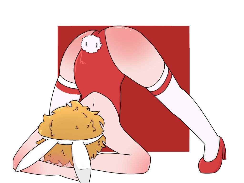 1boy, 1boys, blush, bunny boy, bunny ears, bunnysuit, dream smp, dreamsmp, dsmp, high heels, jack-o pose, male, male focus, male only, mc championships, mcc, mcyt, minecraft, minecraft championship, minecraft youtubers, tommyinnit, twitch, twitch.tv, twitter, twitter username, youtube, youtuber, youtubers