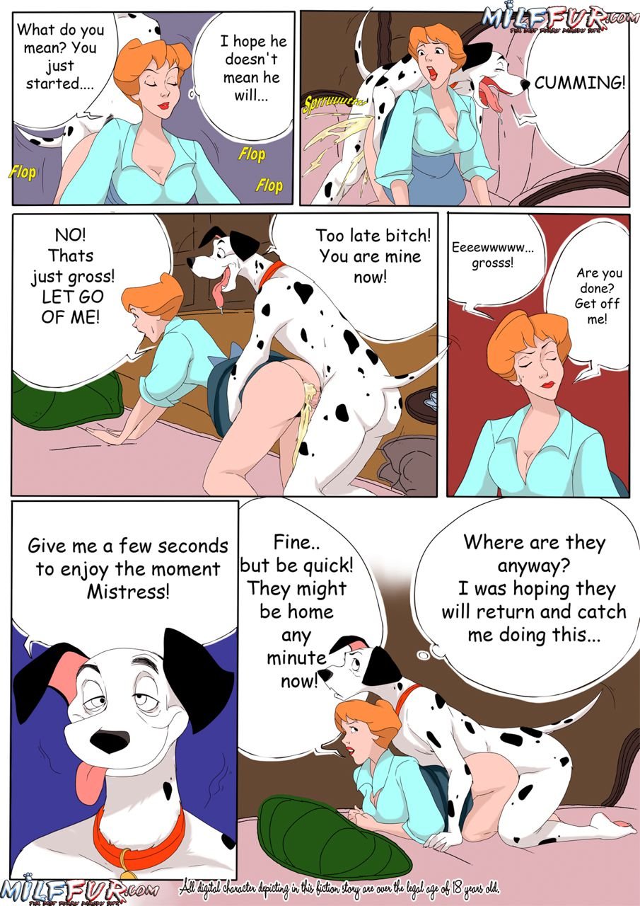 101_dalmatians anita_radcliffe comic creampie cum cum_inside disney english english_text milffur.com pongo speech_bubble text zoophilia