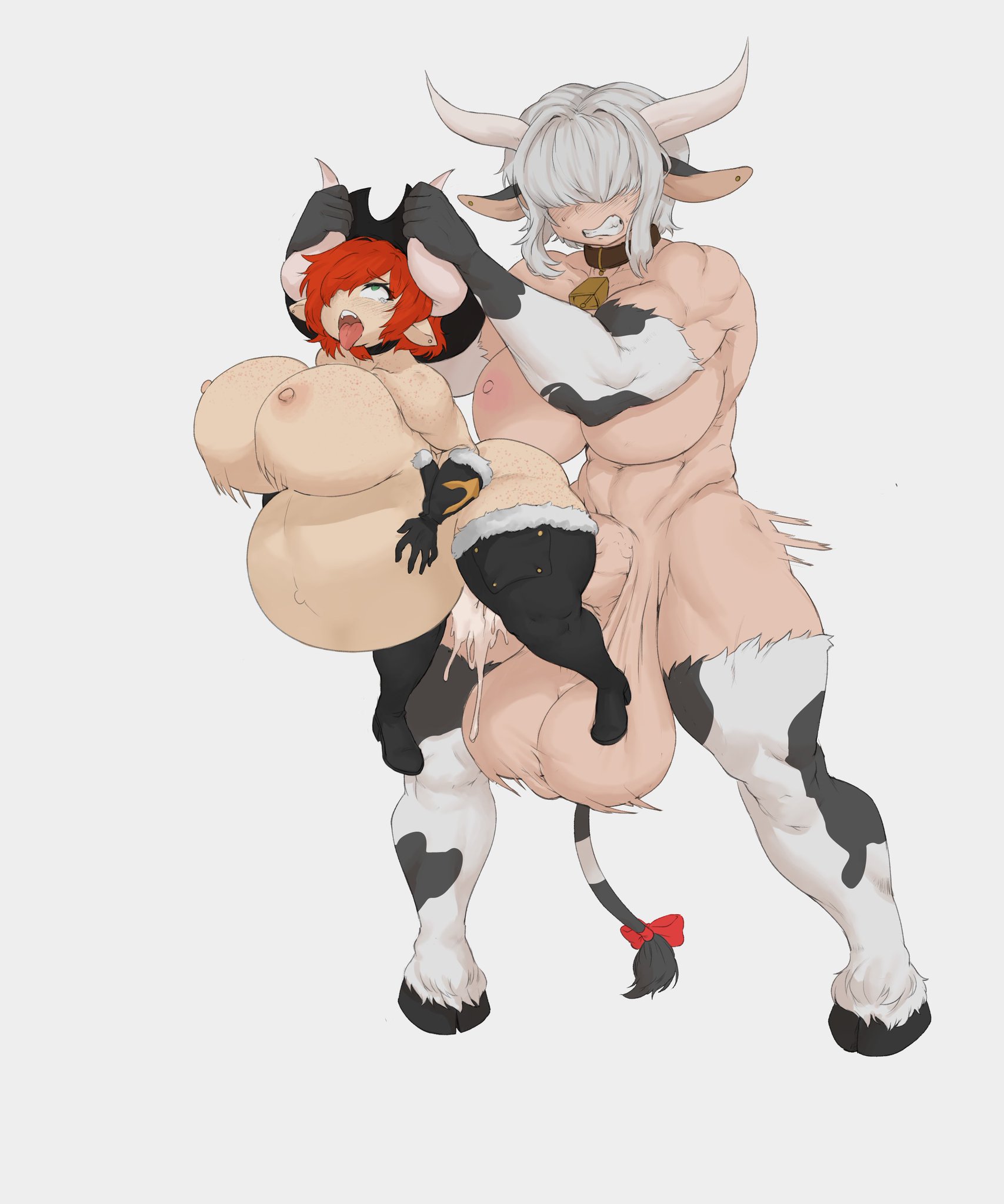 1futa, 1girls, ahe gao, ass, balls, belly bulge, belly expansion, big balls, big belly, big breasts, big dom small sub, big testicles, bigger penetrating smaller, breasts, busty, climax, cow ears, cow girl, cow horns, cow print, cow print armwear, cow print legwear, cow tail, cowboy hat, cum, cum filled, cum inside, cumflated belly, cumflation, cumming, curvy, curvy body, dangling legs, draph, draph race (granblue fantasy), duo, elbow gloves, eyes covered, female, female penetrated, femsub, filled belly, from behind, fucked from behind, futa on female, futa penetrating, futadom, futanari, gloves, grabbing, grabbing from behind, grabbing horns, granblue fantasy, green eyes, gritted teeth, hair over eyes, huge ass, huge balls, huge breasts, huge cock, human, inflated belly, inflation, intersex, large balls, large breasts, large testicles, larger futa, light skin, light-skinned female, light-skinned futa, monkeywithaafro, nipple bulge, nipples, nude, one eye covered, ophelia (discreettemplar), orgasm, original, original character, pale skin, penis, red hair, rolling eyes, sex, short hair, size difference, smaller female, stomach inflation, testicles, thick thighs, thighhighs, thighs, tongue, tongue out, wide hips