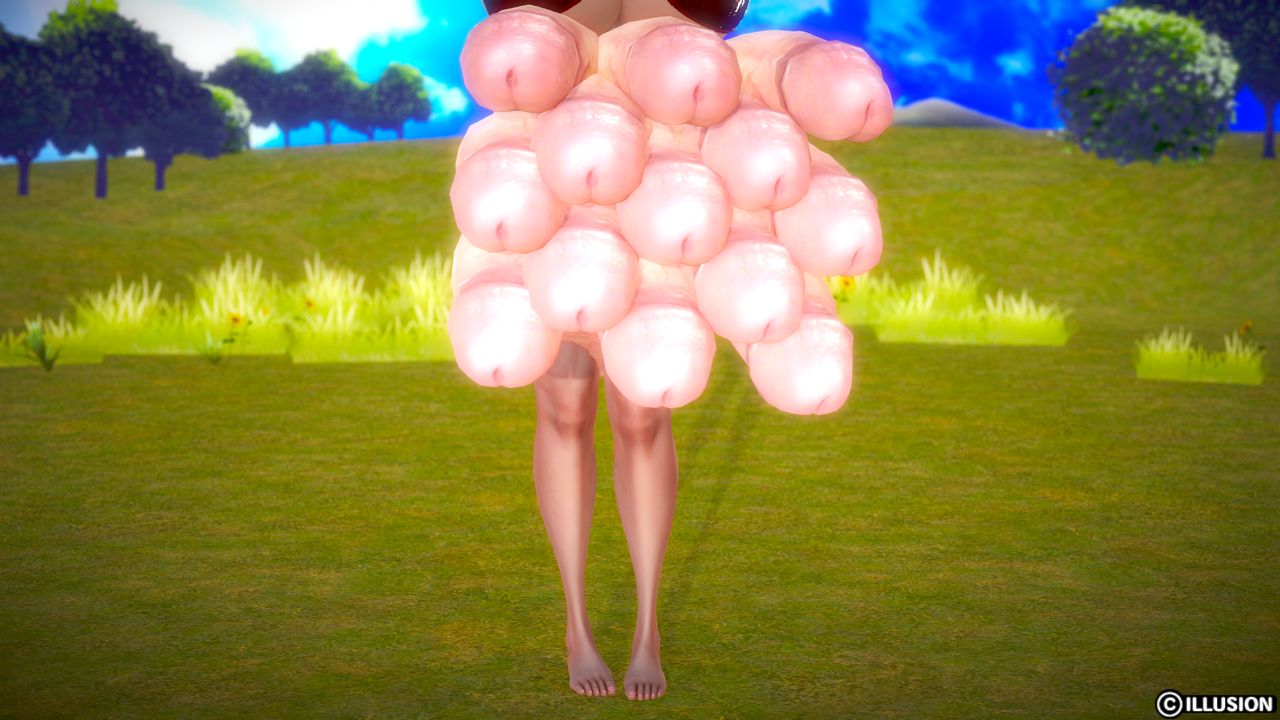 1futa 3d breasts cum ejaculation full-package_futanari futa_only futanari gigantic_penis huge_balls huge_breasts huge_cock huge_testicles large_breasts large_penis large_testicles multi_penis nipples penis phen polyphallia red_hair testicles