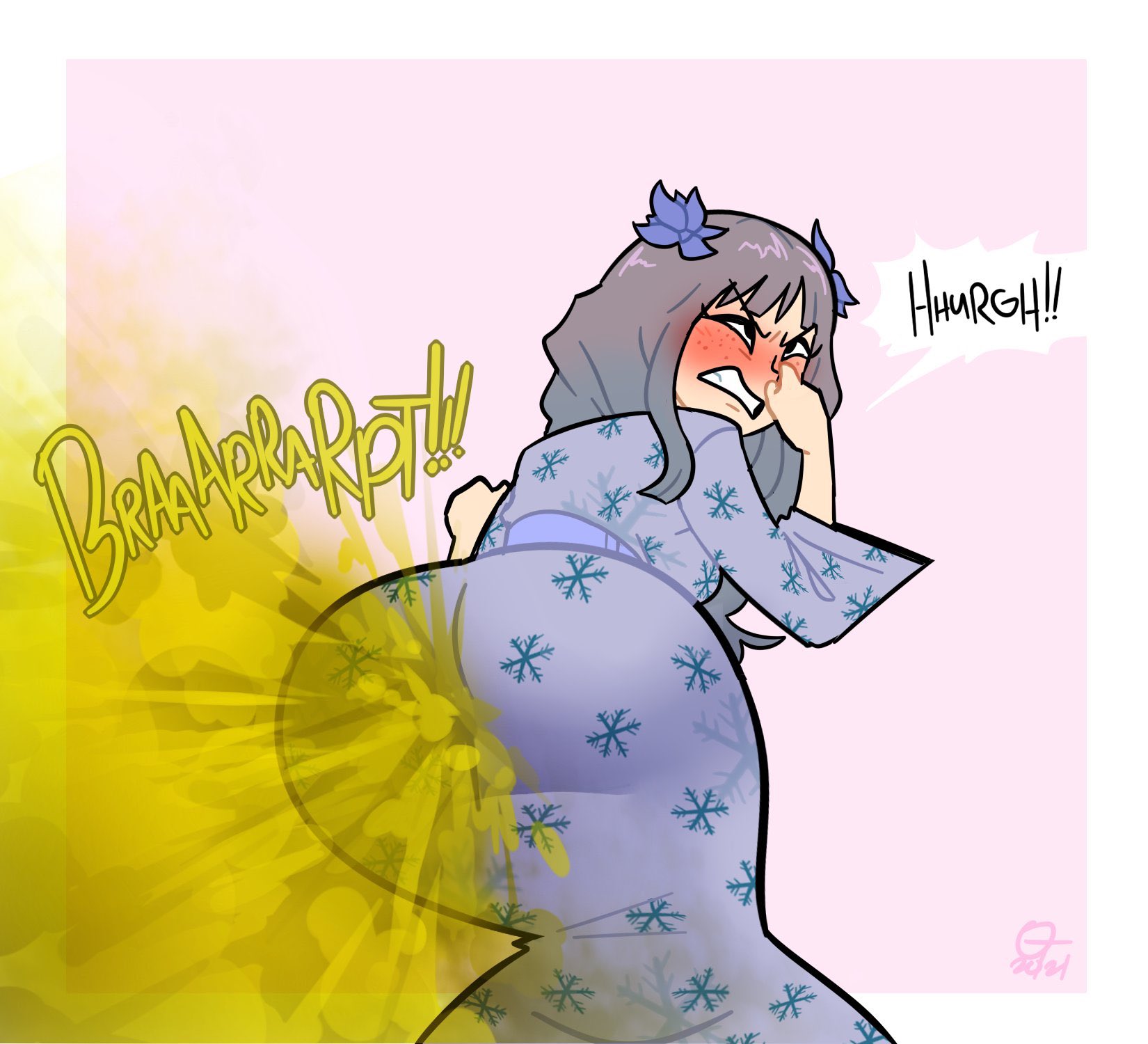 ass in dress, fart, fart cloud, fart fetish, female, oddtenn, tagme, tenuousoddity