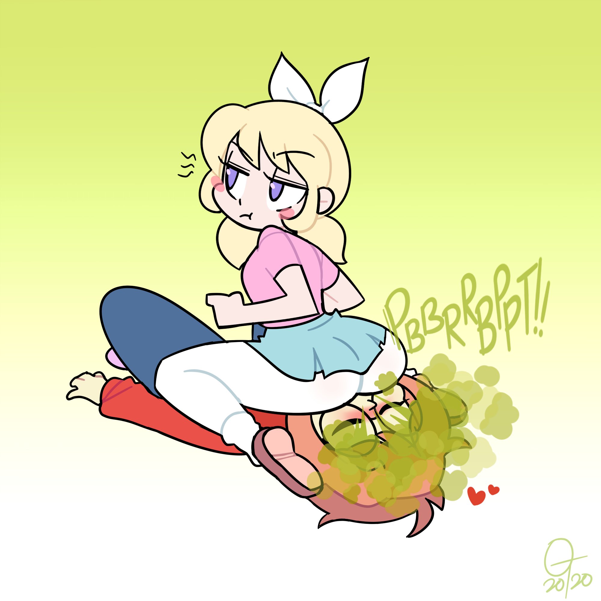 enjoying farts, fart, fart cloud, fart fetish, farting in face, female, oddtenn, tagme, tenuousoddity