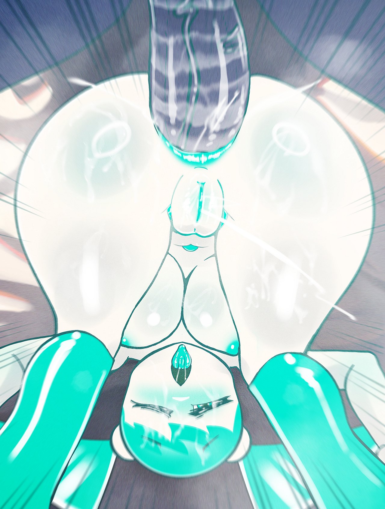 aggressive, anal, anal sex, ass, bed, big ass, big breasts, big penis, breasts, bubble ass, bubble breasts, bubble butt, butt, female, hollow shine, huge ass, huge breasts, jenny wakeman, lonlon, male, moaning, my life as a teenage robot, nickelodeon, oversized ass, oversized butt, penis, plapbait, pussy, robot girl, robot humanoid, rough sex, shiny skin, thick ass, tongue out, upside-down, veiny penis