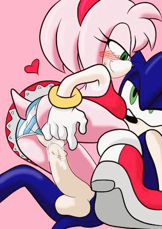 amy_rose anthro assertive_female femdom panties pink_fur pink_hair small_breasts sonic_(series) sonic_the_hedgehog tojyo