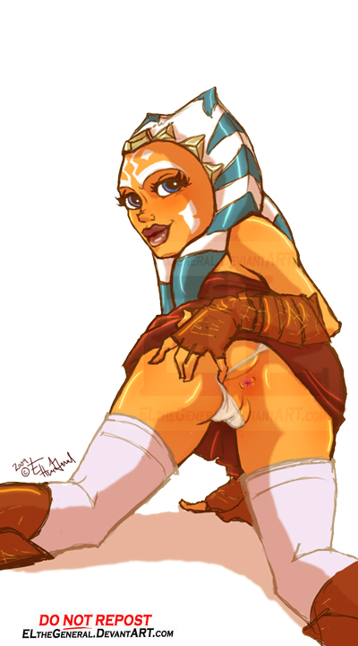 1girls 2009 ahsoka_tano alien alien_girl all_fours anus armwear blue_eyes boots clone_wars clothed_female clothing clothing_aside colored_skin come_hither dated deviantart_username elthegeneral eyelashes eyes facial_markings female female_only fingerless_gloves flashing fully_clothed gloves horn humanoid knee_boots lips long_eyelashes looking_at_viewer looking_back looking_back_at_viewer open_eyes orange_skin panties panties_aside partially_clothed presenting_anus presenting_pussy pussy rear_view red_skirt signature skirt skirt_up solo star_wars stockings tentacle_hair the_clone_wars:_season_one thighhighs underwear vambraces young