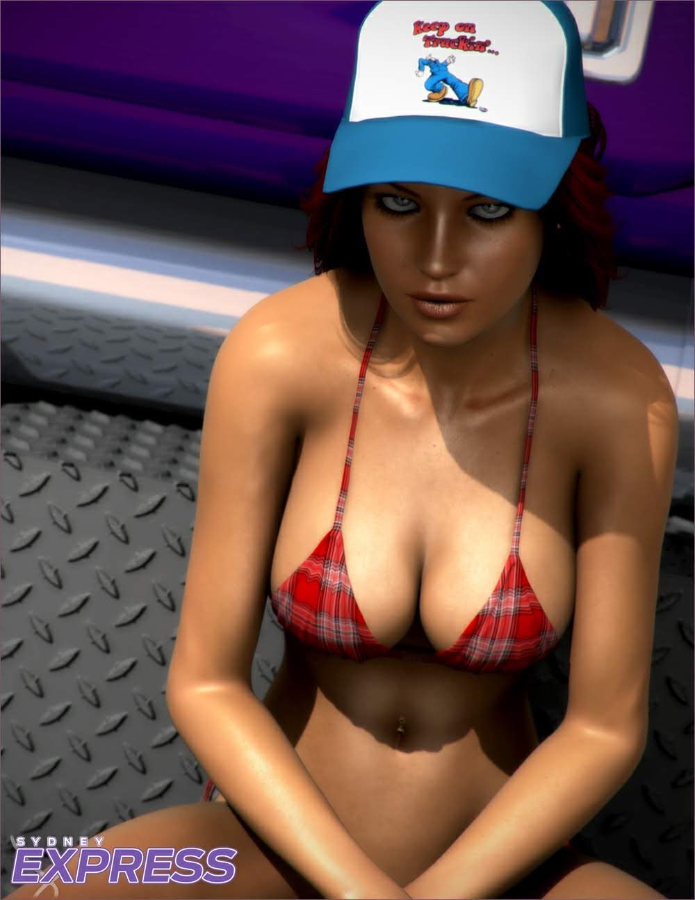 breasts female hat solo sydgrl3d