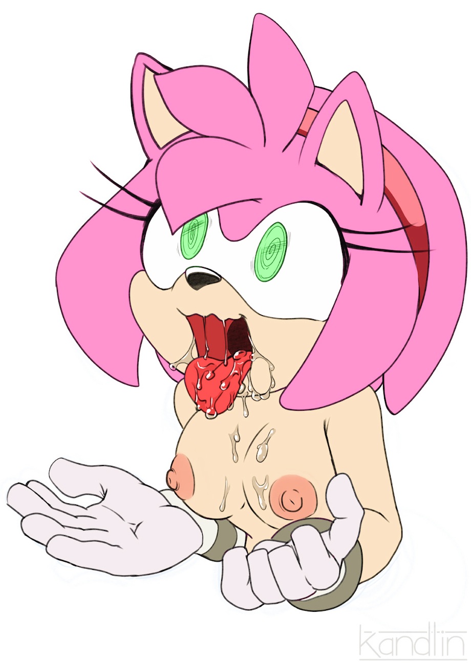 ahe_gao amy_rose furry kandlin pink_fur pink_hair small_breasts sonic_(series)