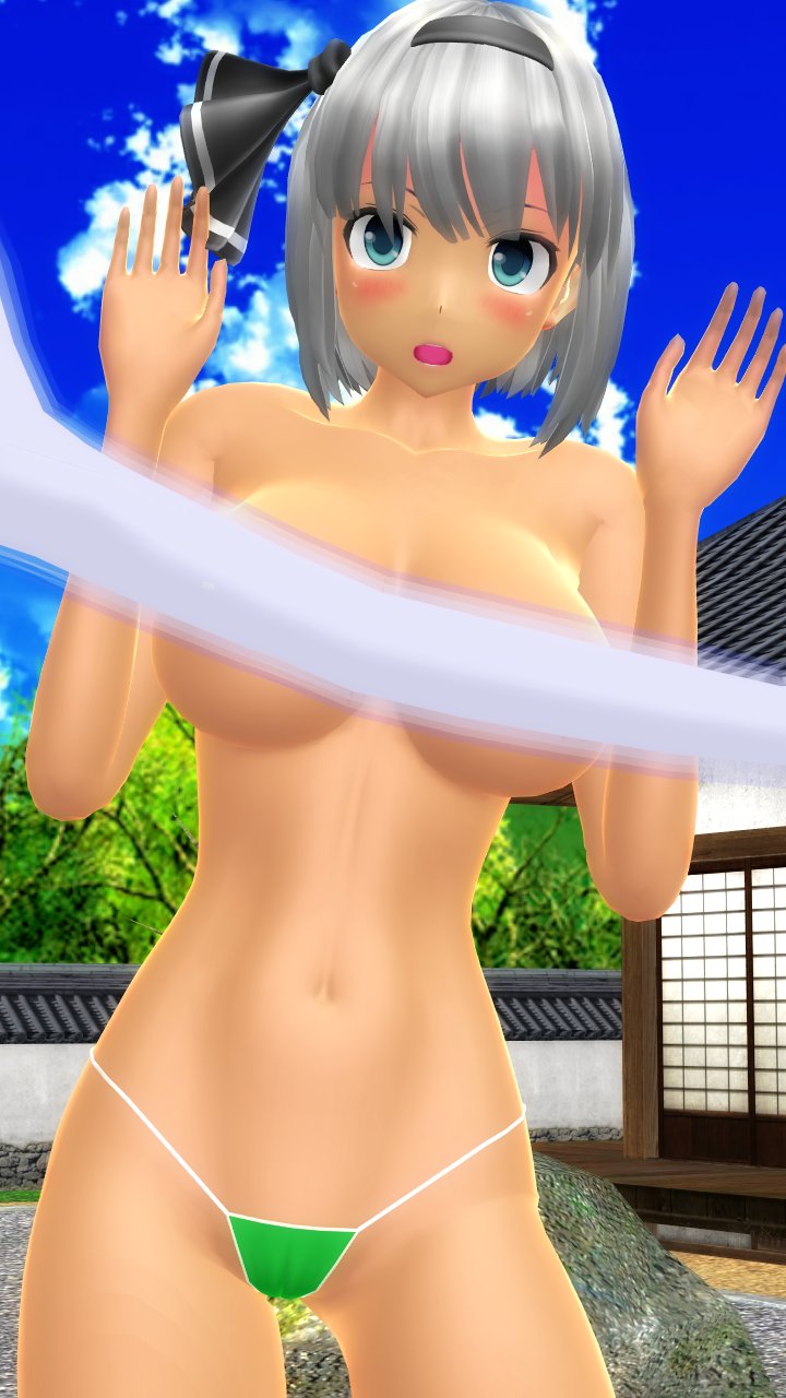 Youmu Konpaku (Touhou) Rule 34 Image