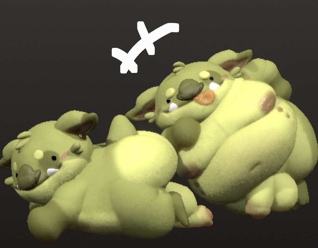 3d_(artwork) anthro ass balls beady_eyes belly big_butt blep blush digital_media_(artwork) duo flaccid foreskin genitals goblin green_body male male/male moobs multi_nipple naughtygoblinz navel nipples nude overweight penis pointy_ears presenting presenting_hindquarters tongue tongue_out tusks