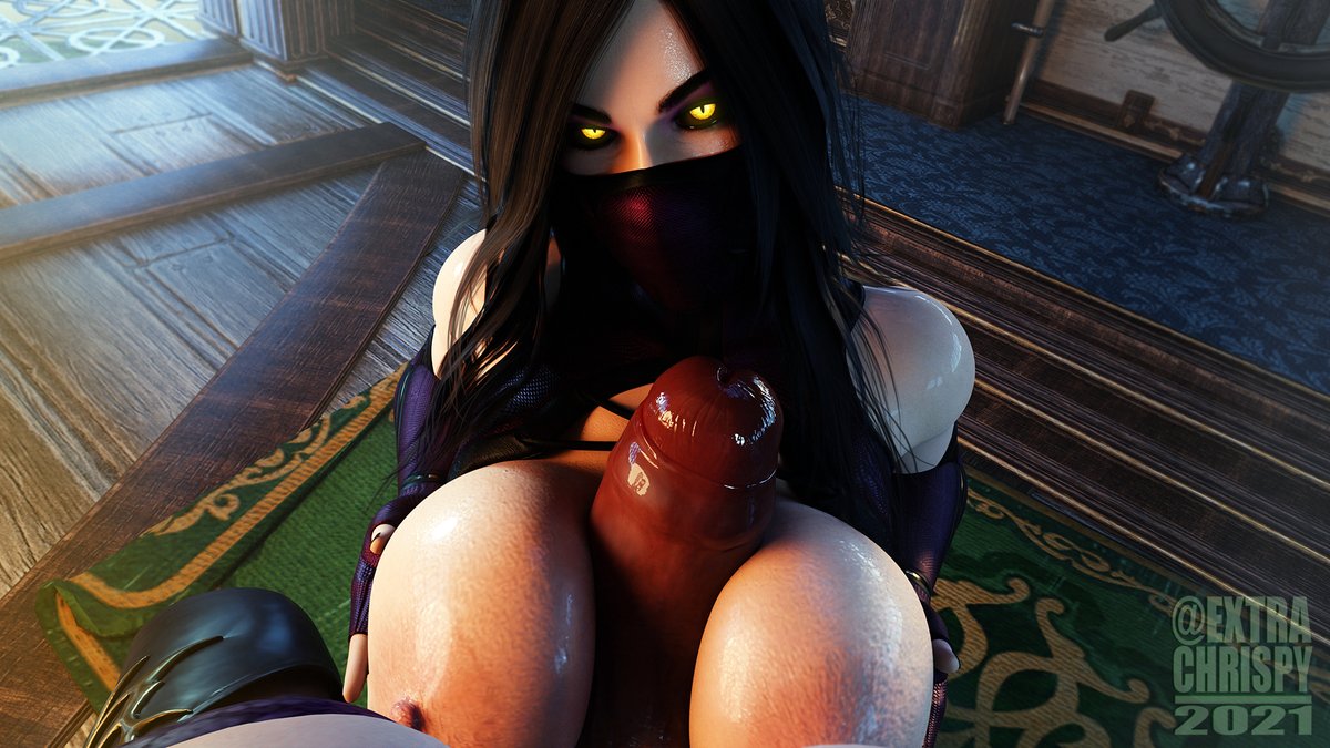 3d big_breasts big_penis busty extrachris-py futanari glowing_eyes huge_breasts huge_cock incest massive_breasts massive_penis mileena mortal_kombat mortal_kombat_11 mother_and_daughter paizuri sindel titjob yellow_eyes