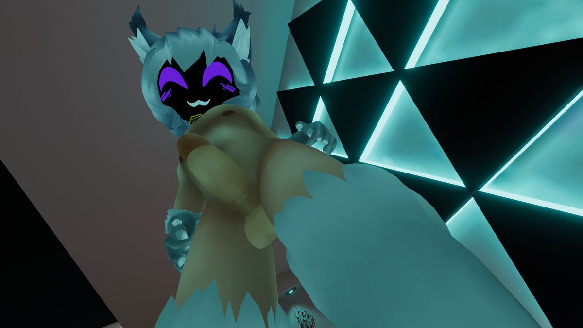 1boy 3d animal_ears balls blazblue catboy dark-skinned_femboy dark-skinned_male dark_skin erection femboy kaka_(blazblue) katsukaka_(taokakaguy) large_penis male male_only monster_boy nude nude_male penis solo testicles