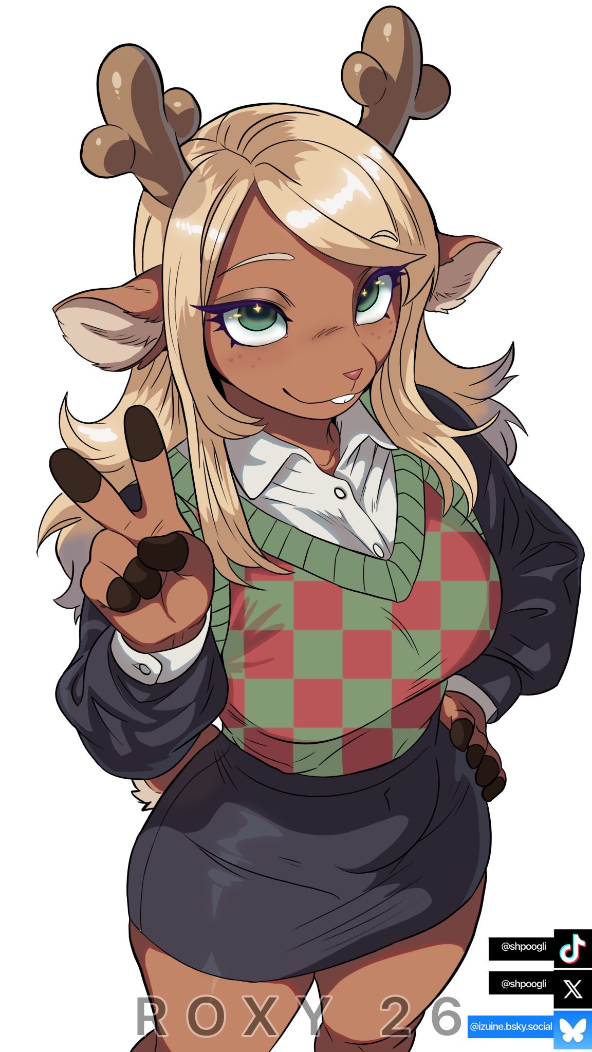 Noelle Holiday (Deltarune) Rule 34 Image