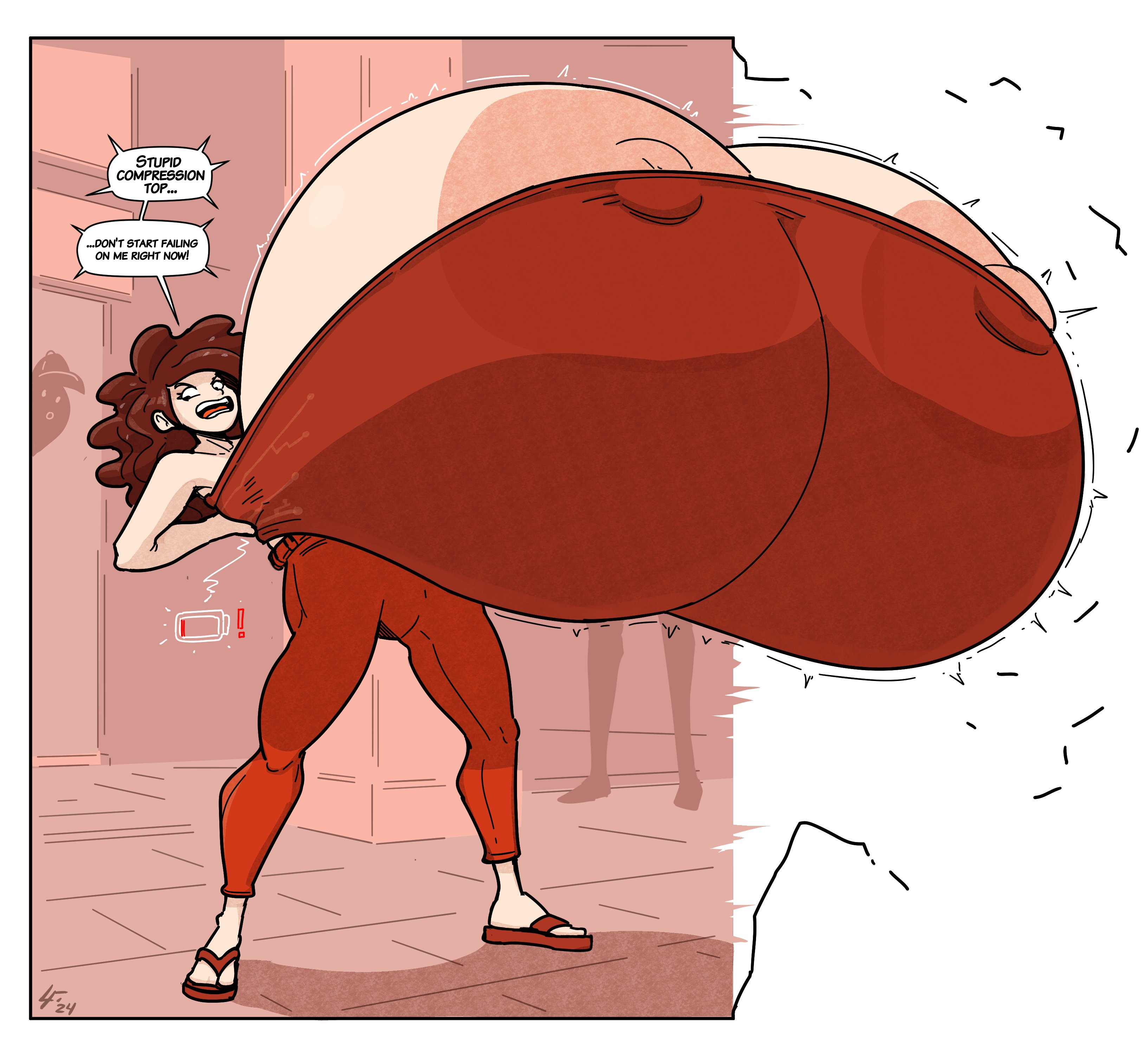 1girls, big breasts, big nipples, breast expansion, breast growth, breast growth (enlargement), breast inflation, breasts, breasts bigger than ass, breasts bigger than body, breasts bigger than head, breasts bigger than torso, brown hair, brunette hair, daya (lucy fuchs), enormous breasts, female, female focus, female only, giant breasts, gigantic breasts, huge breasts, huge nipples, hyper breasts, inconvenient breasts, large breasts, large nipples, lucy fuchs, massive breasts, nipples, tagme