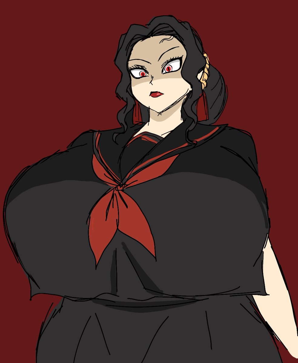 1female, 1girls, demon slayer, female, female muzan, female only, kimetsu no yaiba, momiji (artist), muzan kibutsuji, solo, solo female