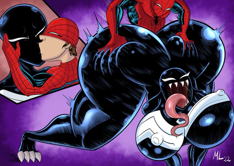 1boy, 1girls, 2022, absurd res, alien, alien girl, alien humanoid, alien/human, ameizing lewds, apple butt, artist name, ass, backboob, bent over, big ass, big breasts, black body, black skin, breasts, breasts bigger than head, bust, busty, cheeks, costume, cute, cute face, duo, erection, fangs, fat ass, female, female on male, female penetrated, from behind, from behind position, fucked senseless, fucked silly, giantess, gigantic ass, hi res, hips, hourglass figure, huge ass, huge breasts, huge thighs, human, human on humanoid, humanoid, humanoid penetrated, hyper, hyper ass, hyper breasts, interspecies, kiss, kissing, large breasts, large female, larger female, legs, light skin, light-skinned male, lower body, male, male human/female alien, male human/female humanoid, male on female, male on humanoid, male penetrating, male penetrating female, male penetrating humanoid, male/female, mammal, married couple, marvel, marvel comics, massive ass, massive breasts, mini giantess, mouth, open mouth, penetration, peter parker, round ass, rule 63, sex, sharp teeth, she-venom, she-venom (ameizing lewds), signature, size difference, smaller male, smile, smooth skin, snu-snu, spider-man, spider-man (series), straight, superhero, superheroine, supervillain, symbiote, symbol, teeth, thick, thick ass, thick legs, thick thighs, tongue, two-tone body, upper body, venom, venom (marvel), villain, voluptuous, watermark, white eyes, wholesome, wide hips
