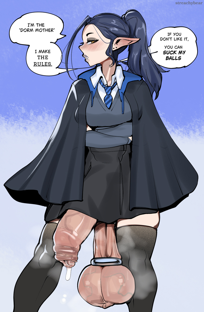 1futa, big penis, dick, dickgirl, fat cock, futa only, futanari, huge cock, huge penis, large penis, light skin, light-skinned futa, penis, solo, solo futa, streachybear, tagme, thick penis