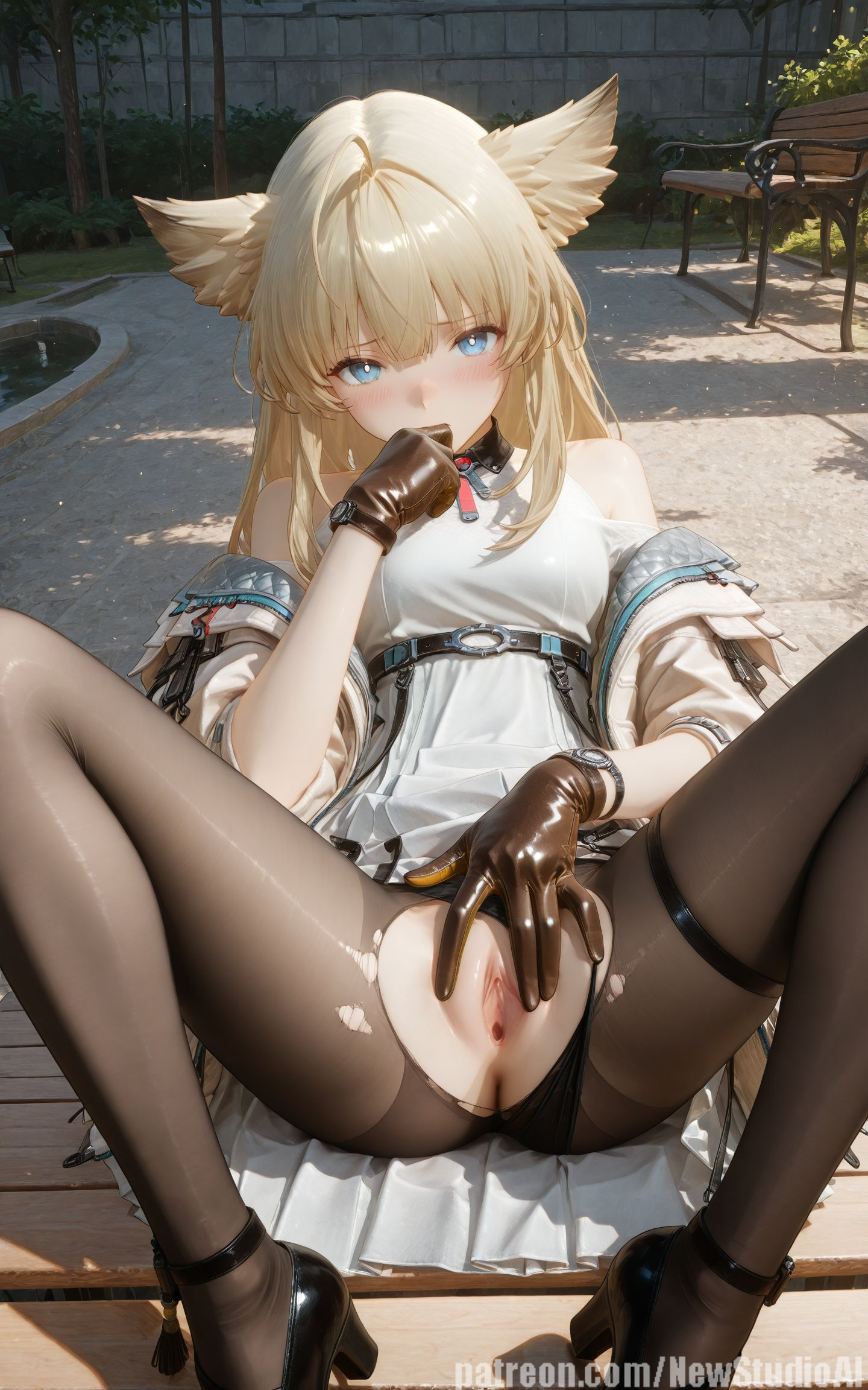 1girls, ai generated, arknights: endfield, newstudioai, pantyhose, perlica (arknights: endfield), tagme