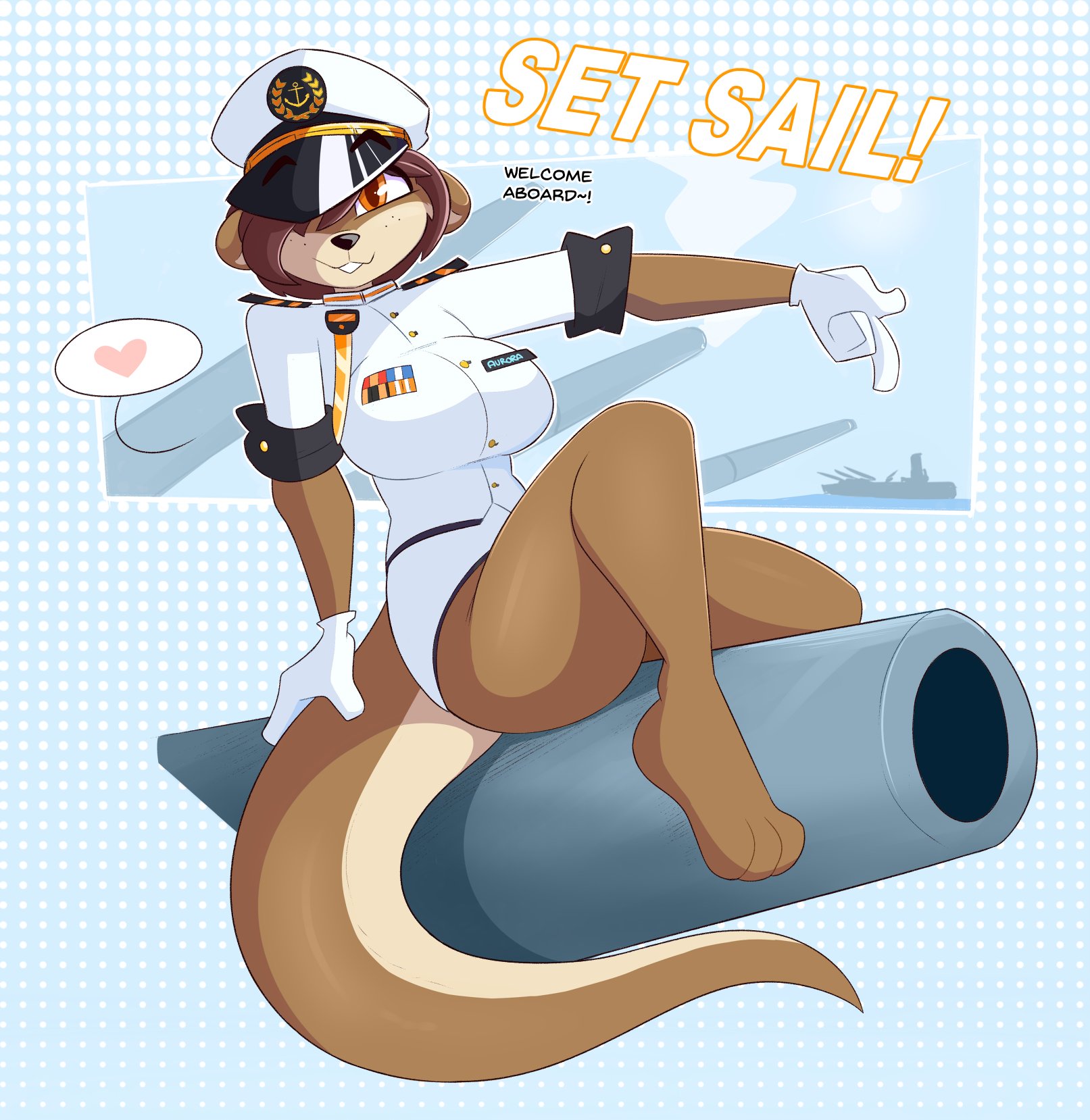big breasts, breasts, female, furry, kilinah, otter, tagme