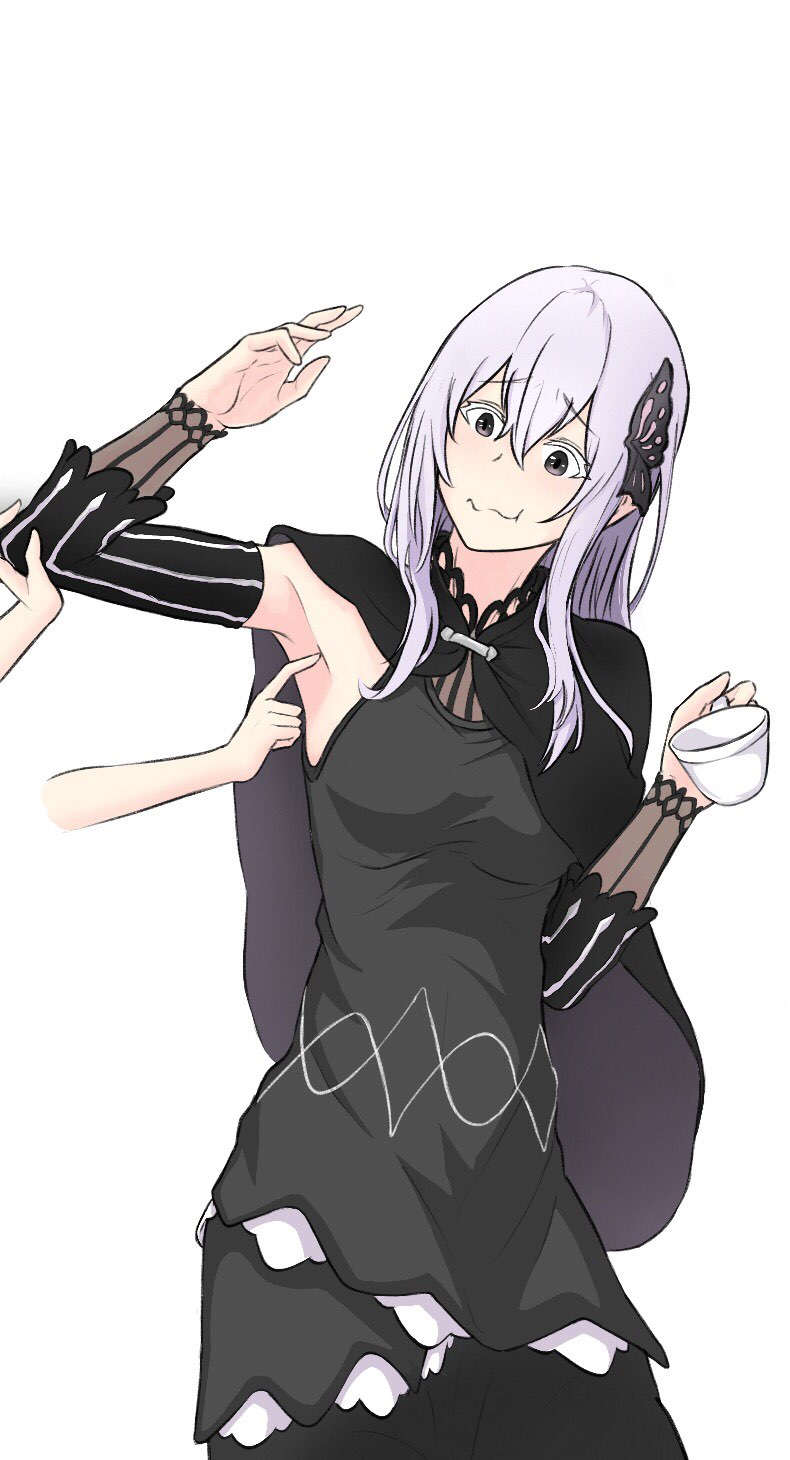 armpits, echidna (re:zero), female, re:zero kara hajimeru isekai seikatsu, tagme, tickling, tickling armpits