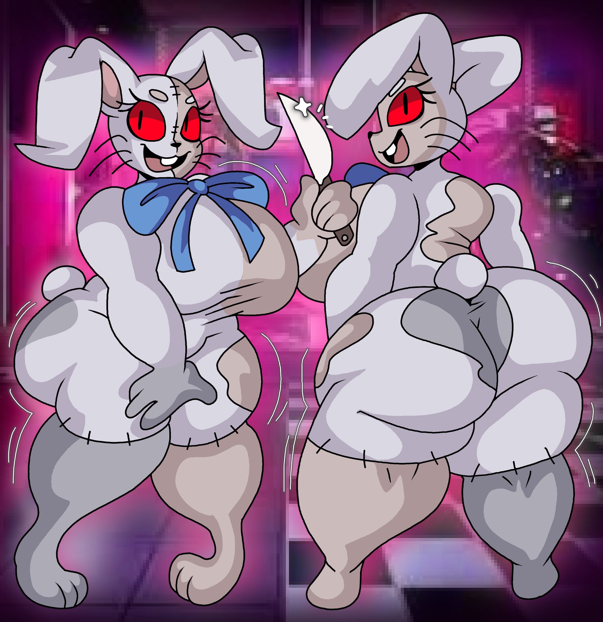 ass, big ass, big breasts, breasts, dork boi, female, five nights at freddy's, five nights at freddy's: security breach, huge ass, lewd dorky, solo, tagme, vanny (fnaf), wide hips