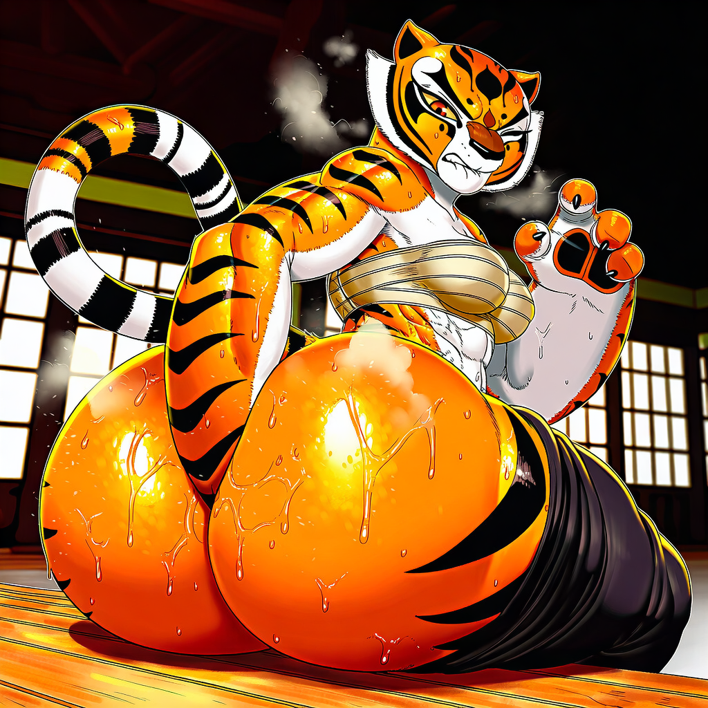 Master Tigress (Dreamworks) Rule 34 Image