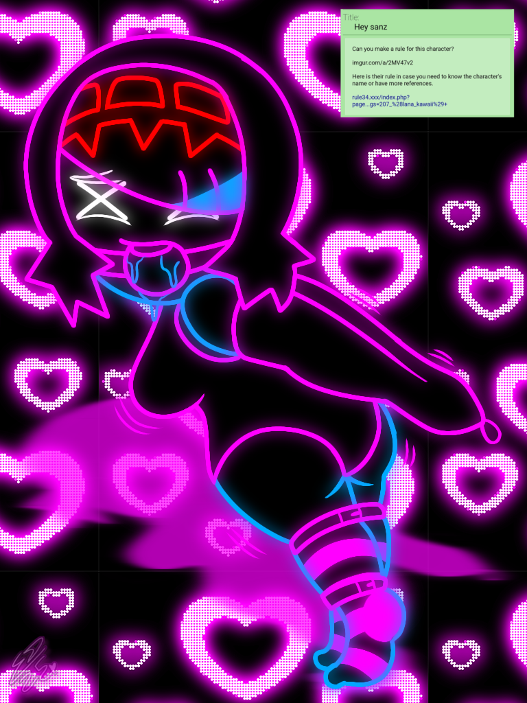 207_(lana_kawaii) armbinder bondage digital_drawing_(artwork) female gagged lana_kawaii rope_bondage scared_expression short_hair tied_up x_eyes