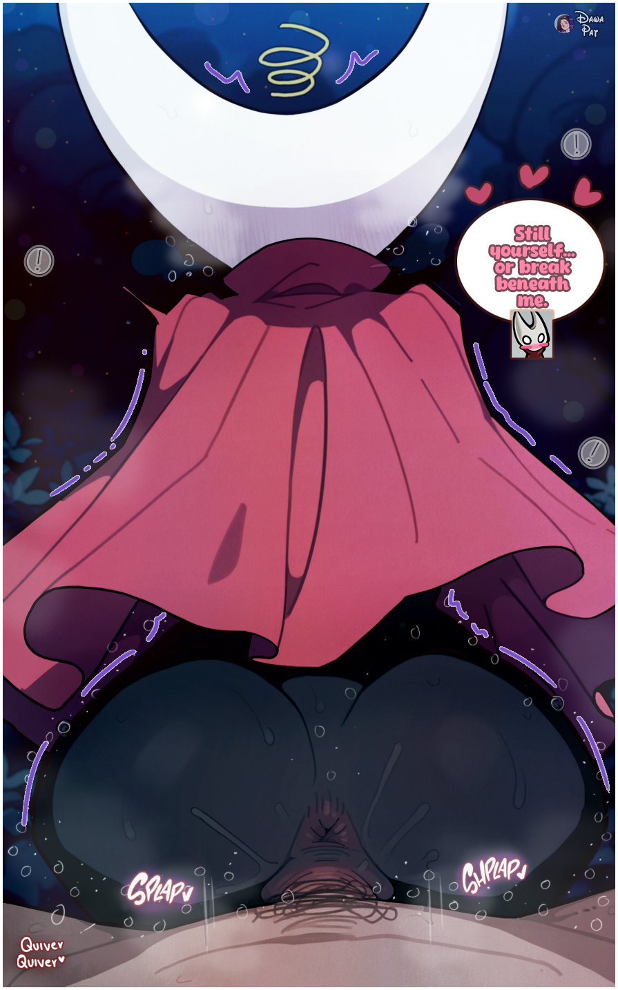 1girls, 2 horns, ass, big ass, big butt, black body, black skin, bubble ass, bubble butt, bug, bug girl, dawapat, female, hollow knight, hollow knight x humans, hornet (hollow knight), large ass, large butt, silksong
