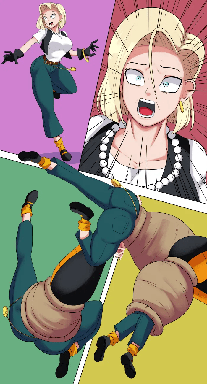 1girls aaronsimpson8 absorption absorption_vore android_18 ass belt big_ass big_butt bio-android_(dragon_ball) black_gloves blonde_hair blush breasts bubble_ass bubble_butt cell_(dragon_ball) clothed clothing dat_ass denim dragon_ball dragon_ball_z female flesh_tunnel fleshy_tentacle forced gloves grunting hands_on_ass heels huge_ass huge_butt huge_tail immobile jeans large_breasts male mary_janes necklace open_mouth pants pearl_necklace pink_lips pulled_by_another pulling_panties purple_eyes scared semi-perfect_cell shiny_ass shirt shocked shocked_expression short_hair short_sleeves sky sound_effects tail tail_bulge tail_grab tail_vore tail_wrap terrified text text_bubble tight_clothes tight_clothing tight_fit tight_pants vore white_shirt