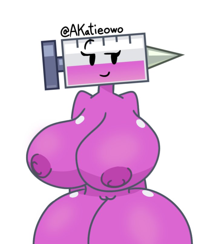 accurate art style, akatieowo, alt, alt version, alternate, alternate version, animate inanimate, battle for dream island, battle for dream island elsewhere, bfdi, bfdie, big breasts, breasts, female, humanoid, hyper, hyper ass, hyper breasts, hyper thighs, naked, naked female, needy (bfdie), nipples, nude, nude alt, nude female, object shows, pussy, sentient object, sexy, sexy body, thick thighs, thighs