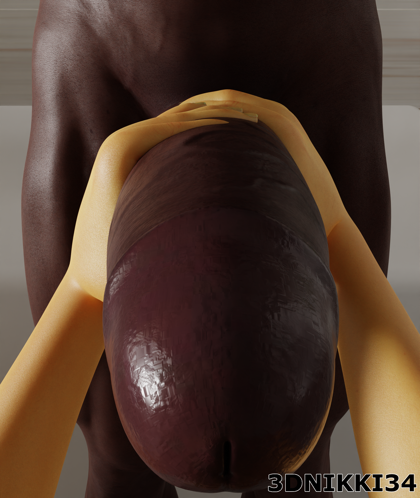 2boys, 3d, 3d (artwork), 3dnikki34, big penis, blonde hair, blue eyes, breath of the wild, dark skin, dark-skinned male, elf ears, erect penis, femboy, feminine male, gay, girly, hylian ears, light skin, light-skinned male, link, link (breath of the wild), long ears, male, male focus, male only, male pov, male/male, muscular, muscular male, nintendo, nude, penis, pointy ears, pov, skinny, skinny male, submissive male, submissive pov, taker pov, the legend of zelda, thin, trap, yaoi