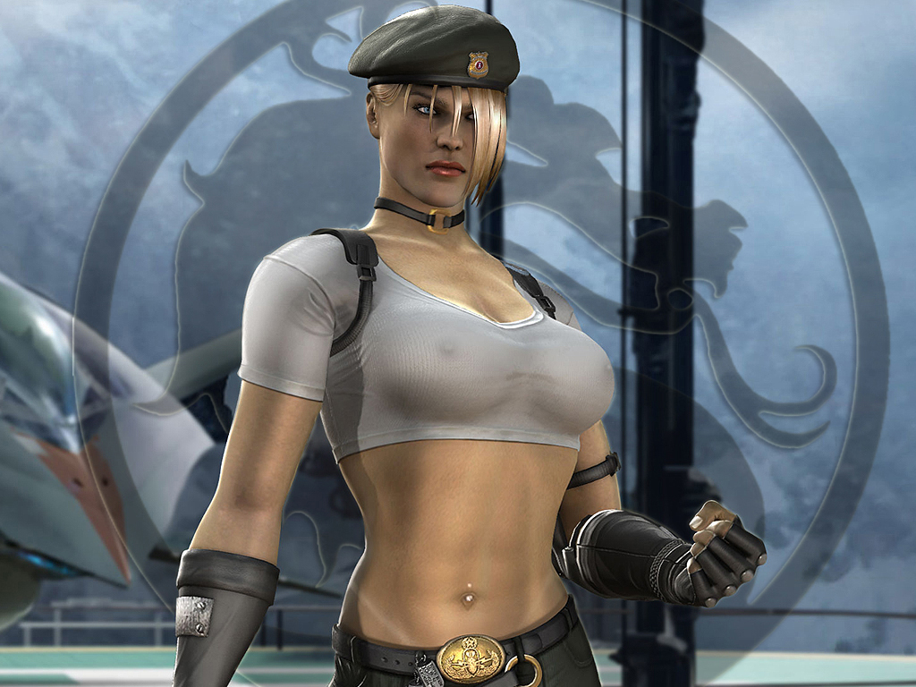 1girls 3d 3d_(artwork) female female_only g-string_tan human mortal_kombat mortal_kombat_vs._dc_universe saittamicus solo sonya_blade tagme thong_tanline