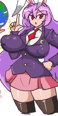 Reisen Udongein Inaba (Touhou) Rule 34 Image