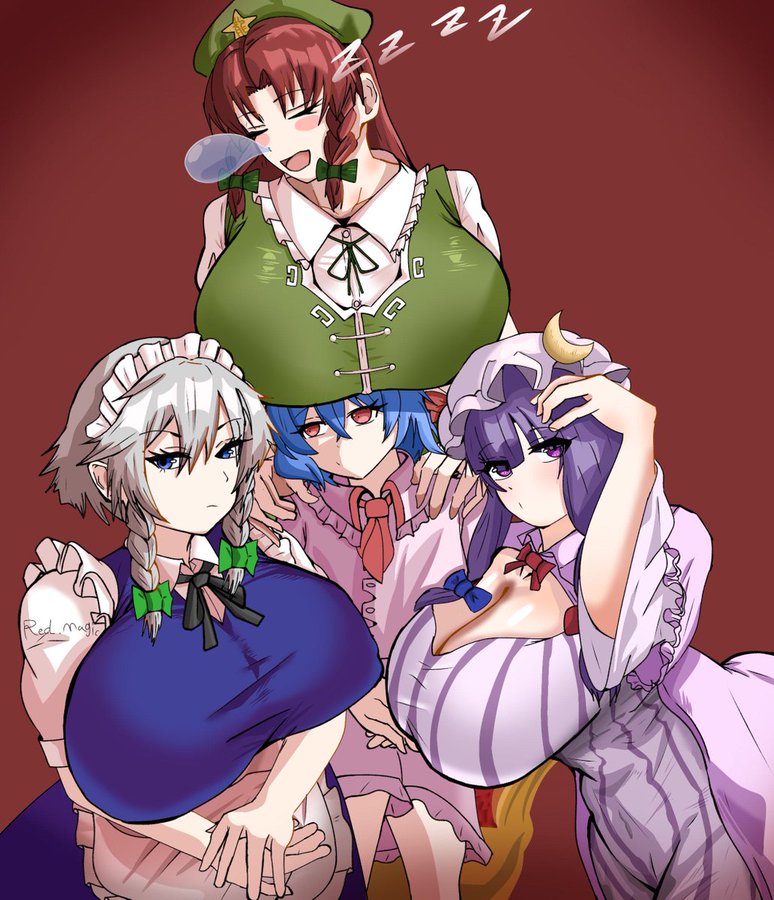 Hong Meiling (Touhou) Rule 34 Image