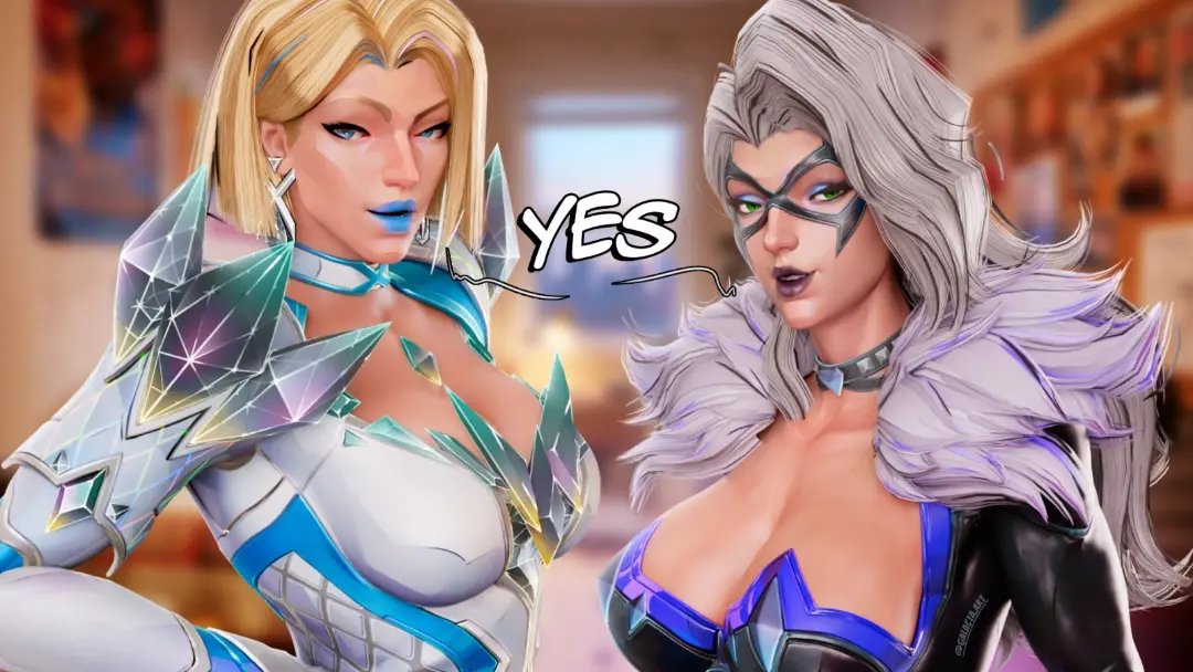 Black Cat (Marvel) Rule 34 Image